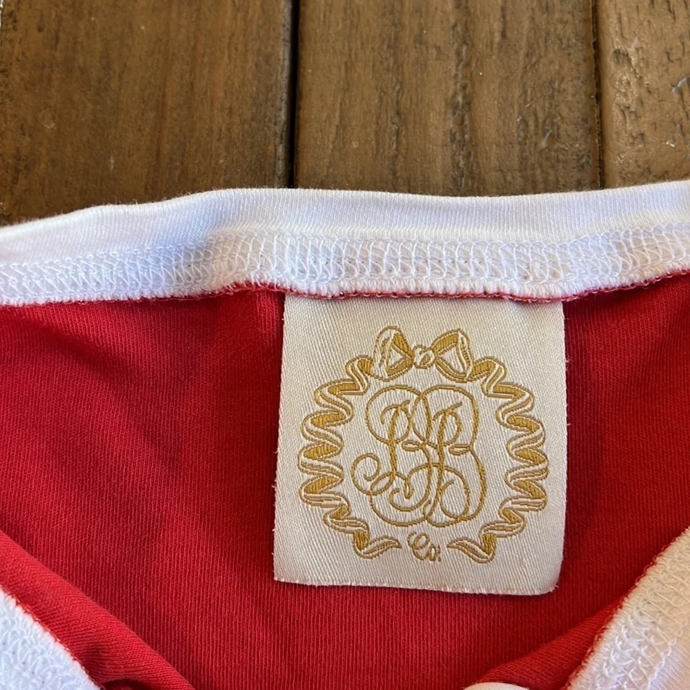 Beaufort bonnet company red henley pajama top